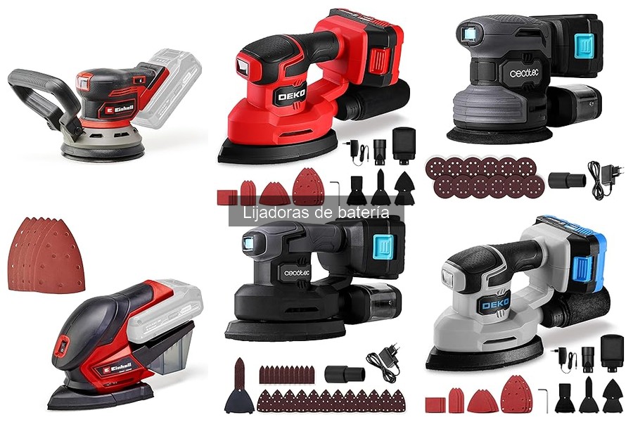 Cómo elegir la mejor lijadora de batería para bricolaje