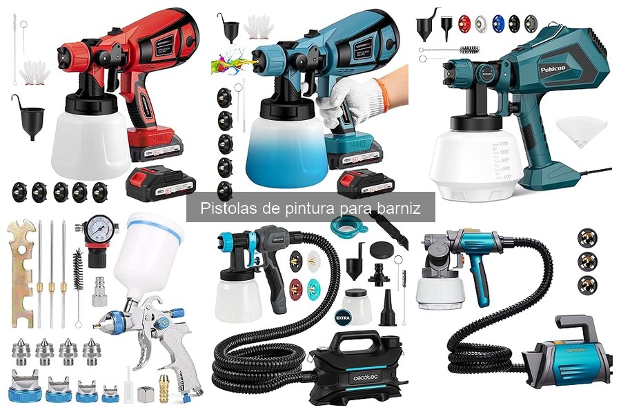 Cómo elegir la mejor pistola de pintura para barniz