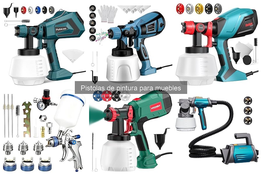 Cómo elegir la mejor pistola de pintura para muebles