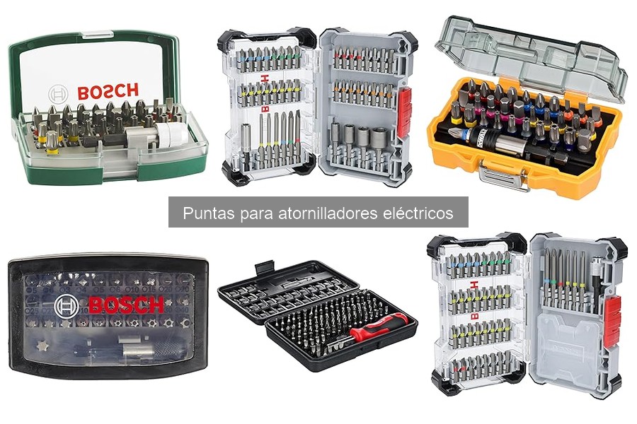 Cómo elegir la punta adecuada para atornilladores eléctricos
