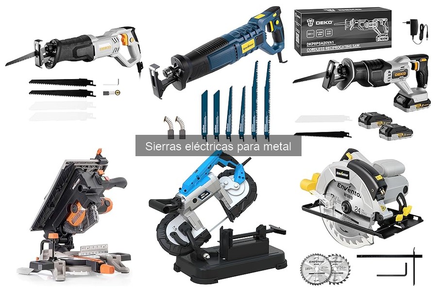 Cómo elegir la sierra eléctrica para metal ideal