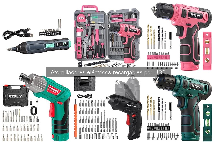 Cómo elegir un atornillador eléctrico recargable por USB