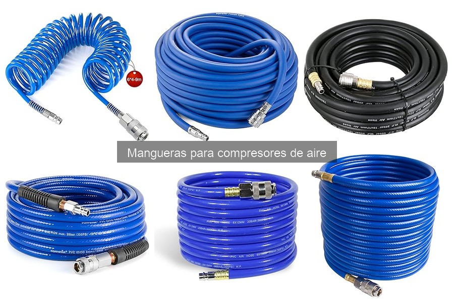 Cómo instalar una manguera en un compresor de aire