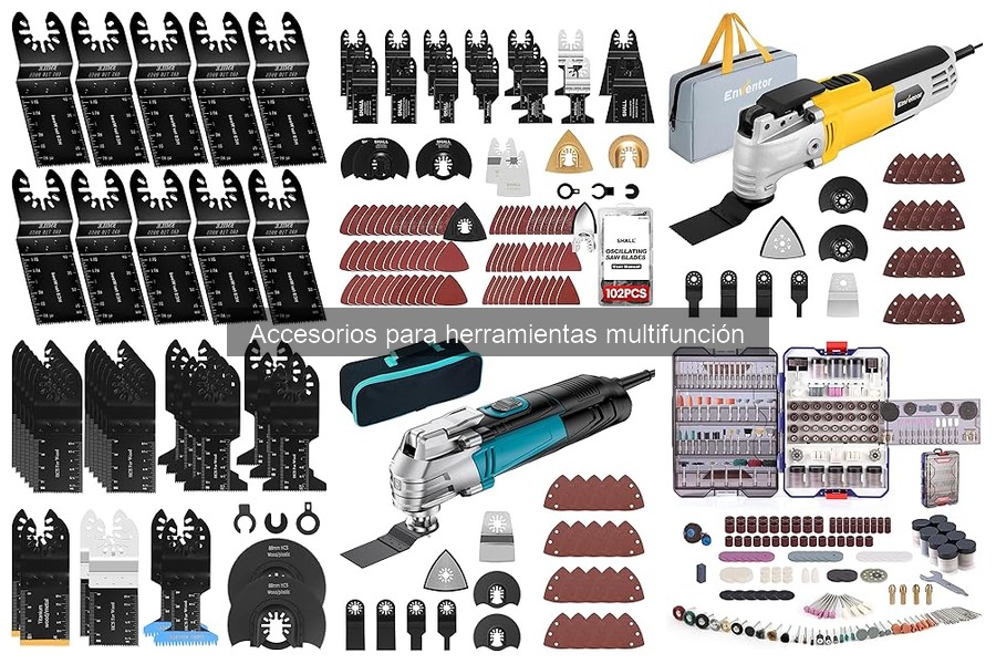 Cómo mantener accesorios para herramientas multifunción