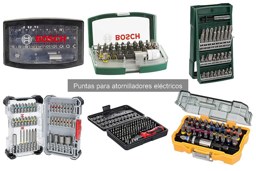 Cómo mantener puntas para atornilladores eléctricos