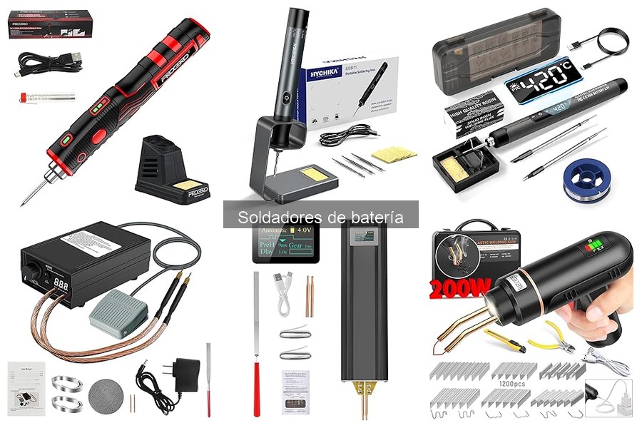 Cómo mantener tu soldador de batería en óptimas condiciones