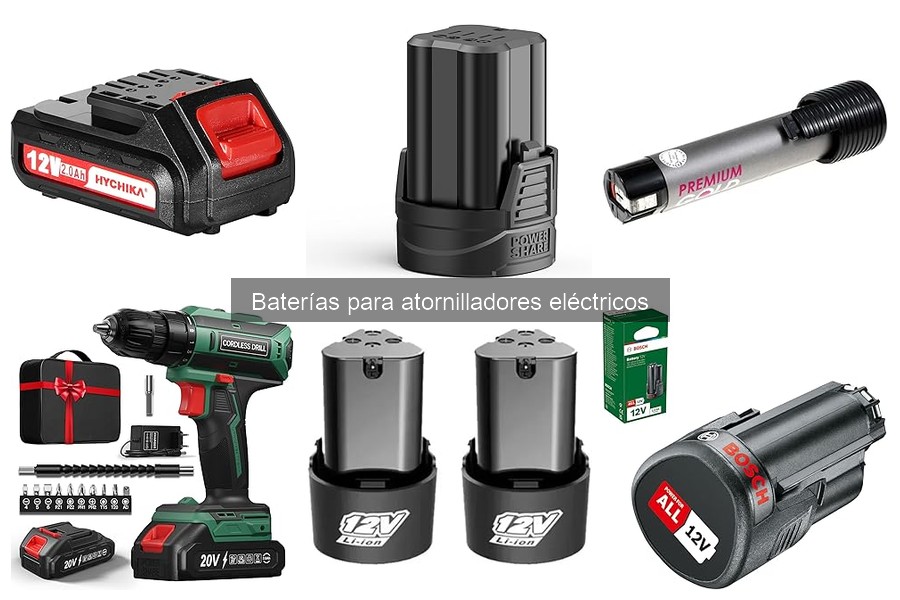 Cómo reciclar baterías de atornilladores eléctricos correctamente
