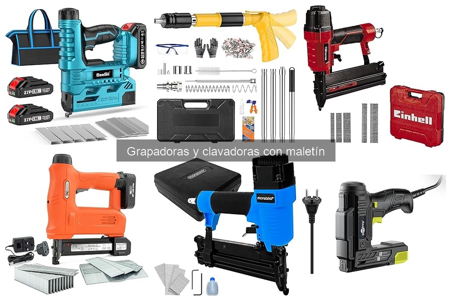 Cómo solucionar atascos en grapadoras y clavadoras