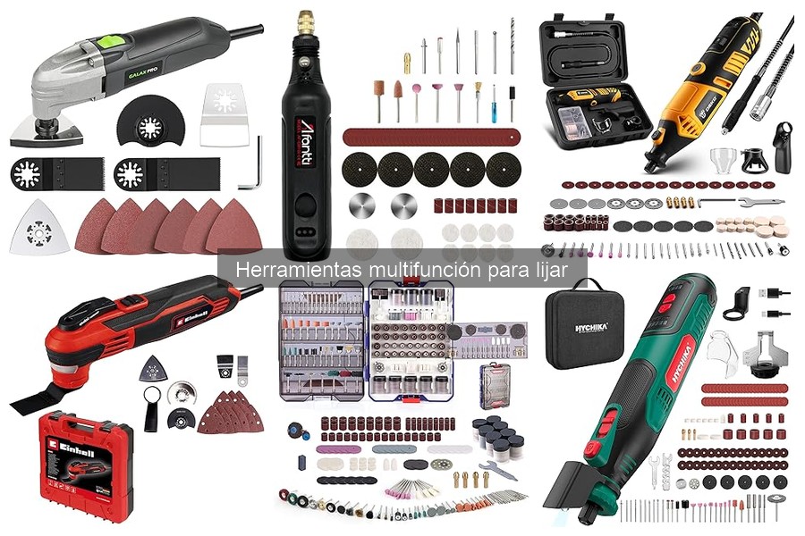 Cómo usar herramientas multifunción para lijar correctamente