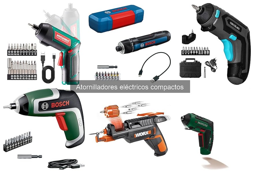 Cómo usar un atornillador eléctrico compacto: guía práctica