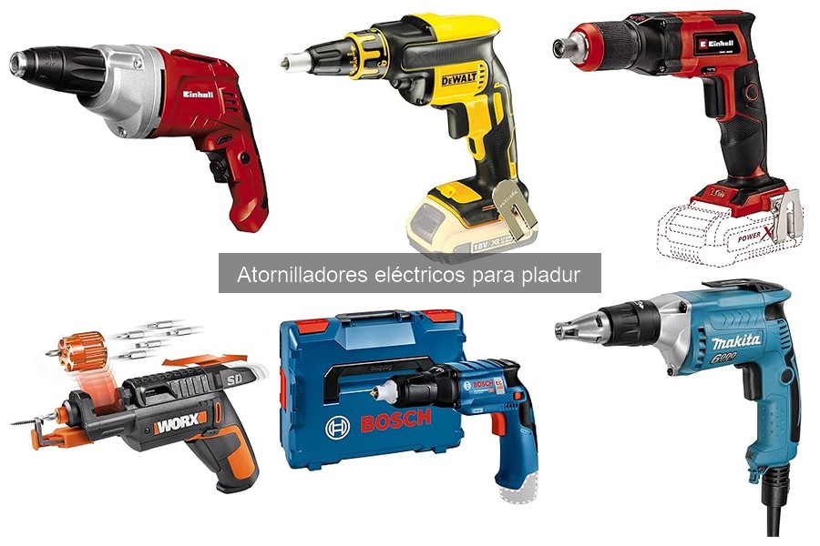 Cómo usar un atornillador eléctrico para pladur
