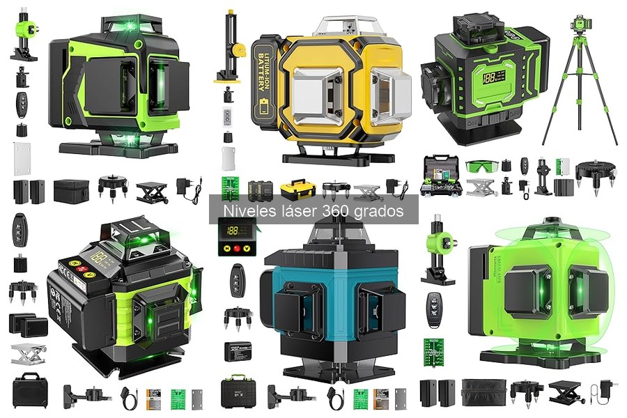 Cómo usar un nivel láser 360 grados eficazmente