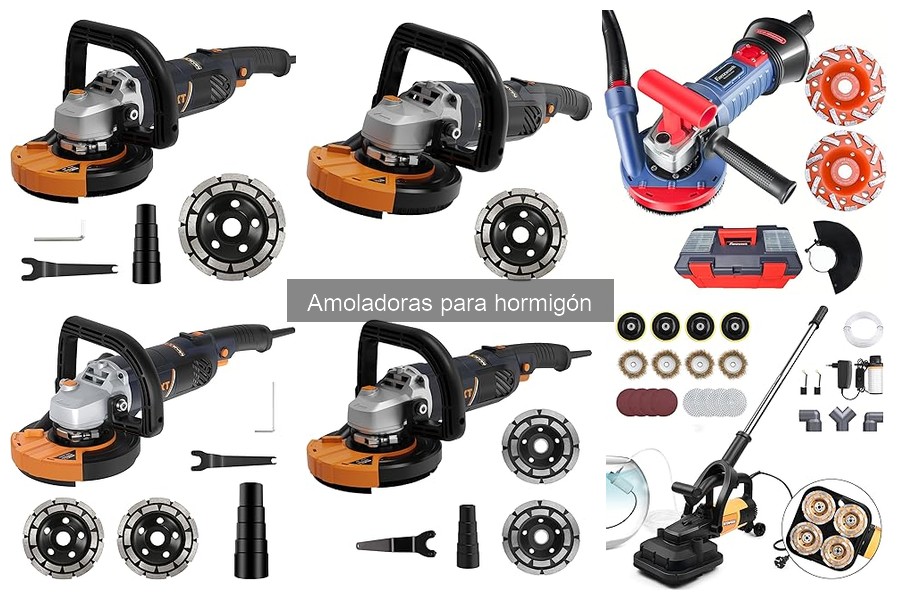 Cómo usar una amoladora para hormigón correctamente