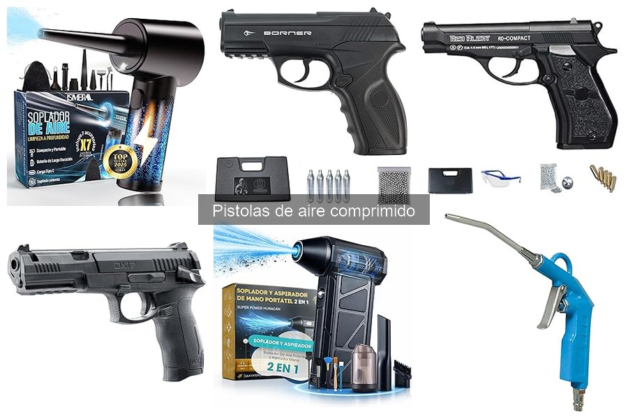Cómo usar una pistola de aire comprimido de manera segura