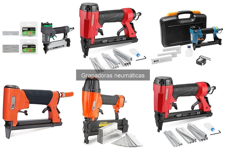 Cómo utilizar correctamente una grapadora neumática