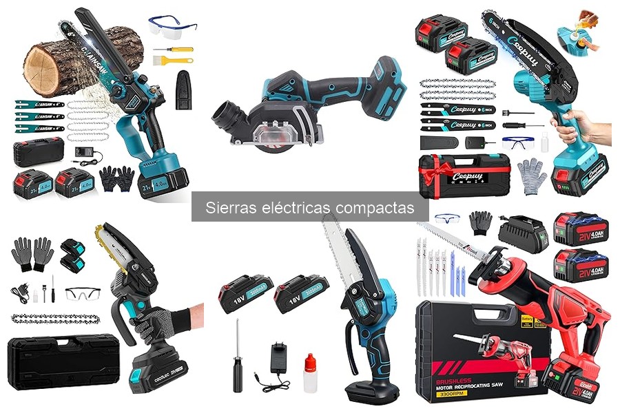 Cómo utilizar correctamente una sierra eléctrica compacta
