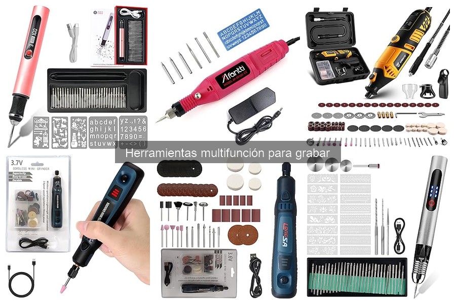 Cómo utilizar herramientas multifunción para grabar correctamente