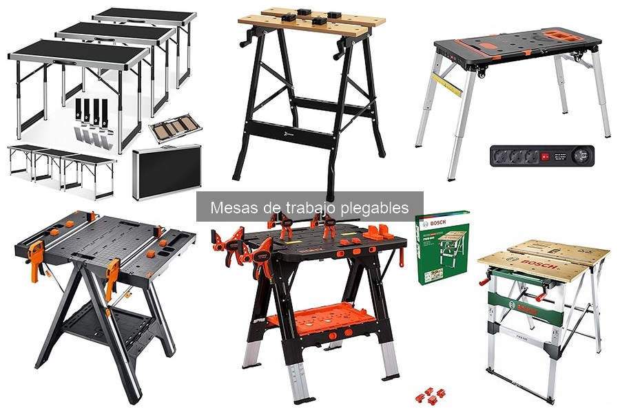Cómo Utilizar Mesas de Trabajo Plegables en Talleres de Bricolaje