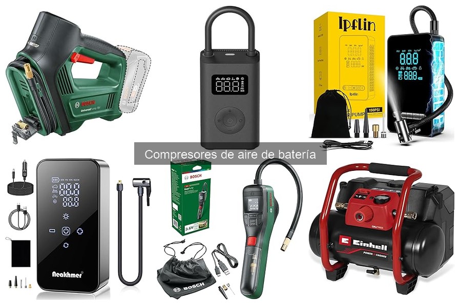 Cómo utilizar un compresor de aire de batería de forma eficaz
