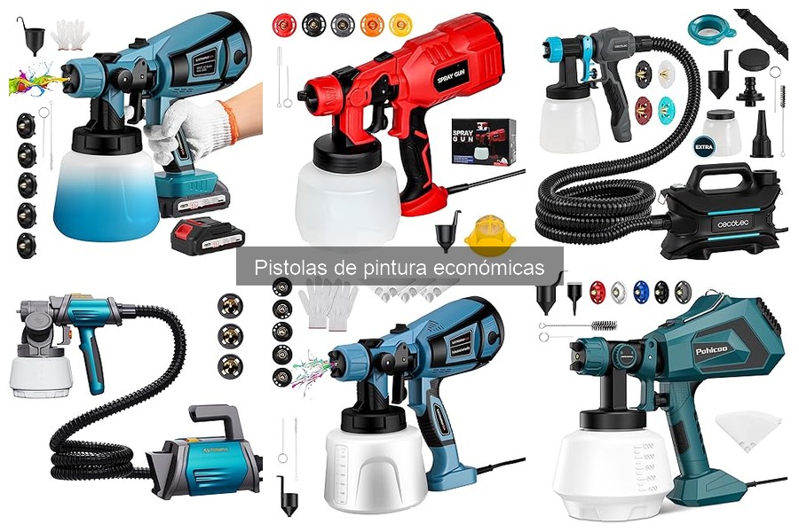 Cómo utilizar una pistola de pintura económica: Guía práctica