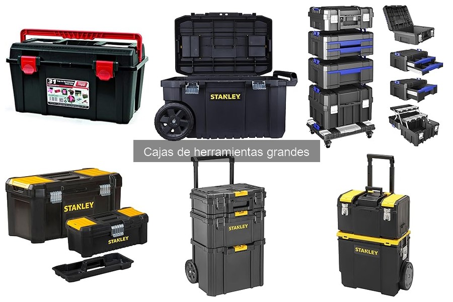 Comparativa: Cajas de Herramientas Grandes vs Pequeñas