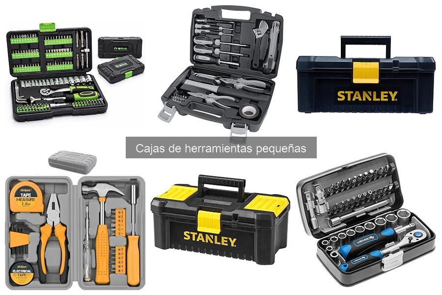 Comparativa: Cajas de herramientas pequeñas vs. grandes