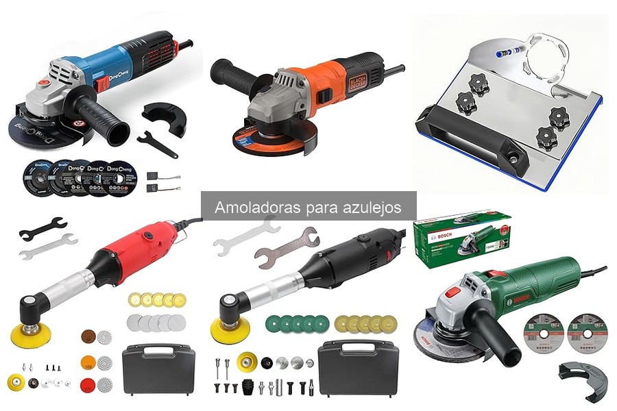 Comparativa de Amoladoras para Azulejos y Otros Materiales