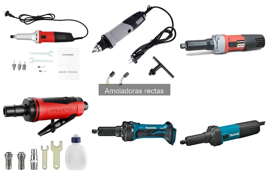 Comparativa de Amoladoras Rectas: Makita, HYCHIKA y más