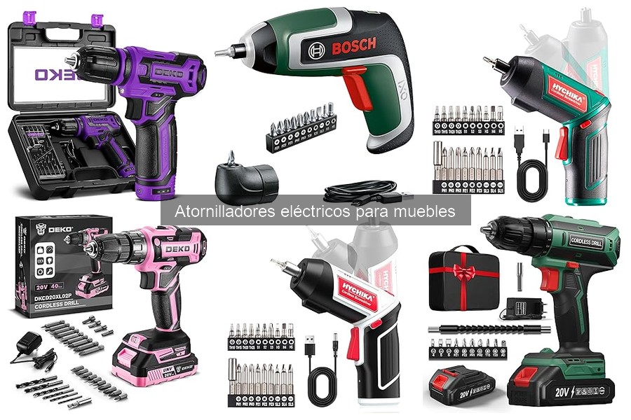 Comparativa de Atornilladores Eléctricos: Opiniones y Precios