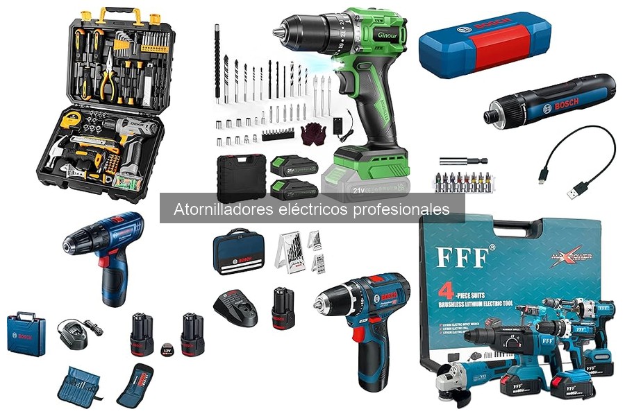 Comparativa de atornilladores eléctricos y manuales