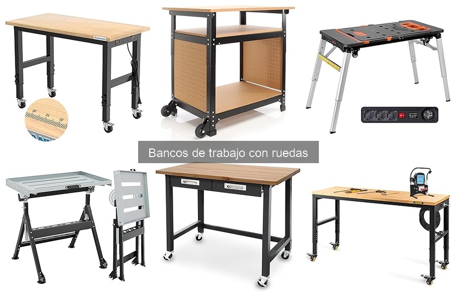Comparativa de Bancos de Trabajo con Ruedas: Marcas y Precios