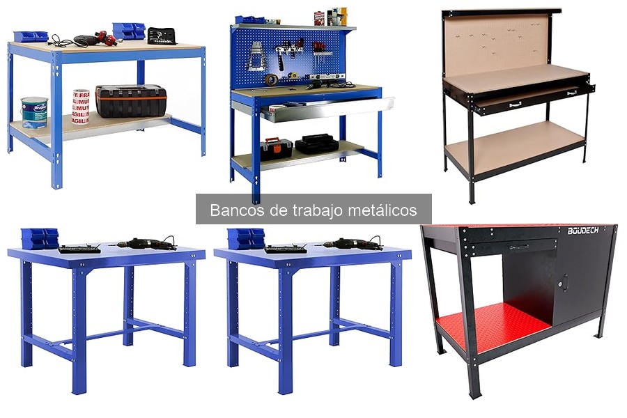 Comparativa de Bancos de Trabajo Metálicos: Calidad y Precios
