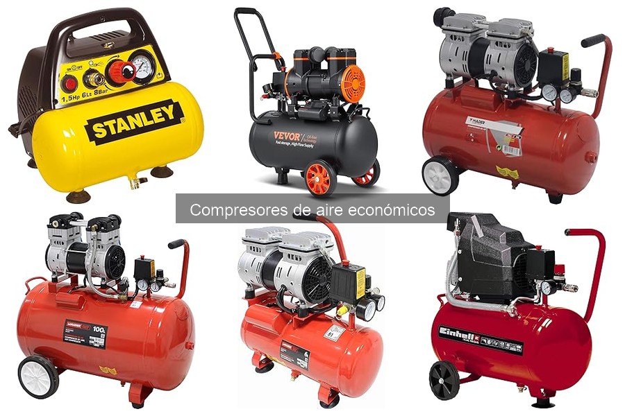 Comparativa de Compresores de Aire Económicos: Goodyear, Einhell y VEVOR