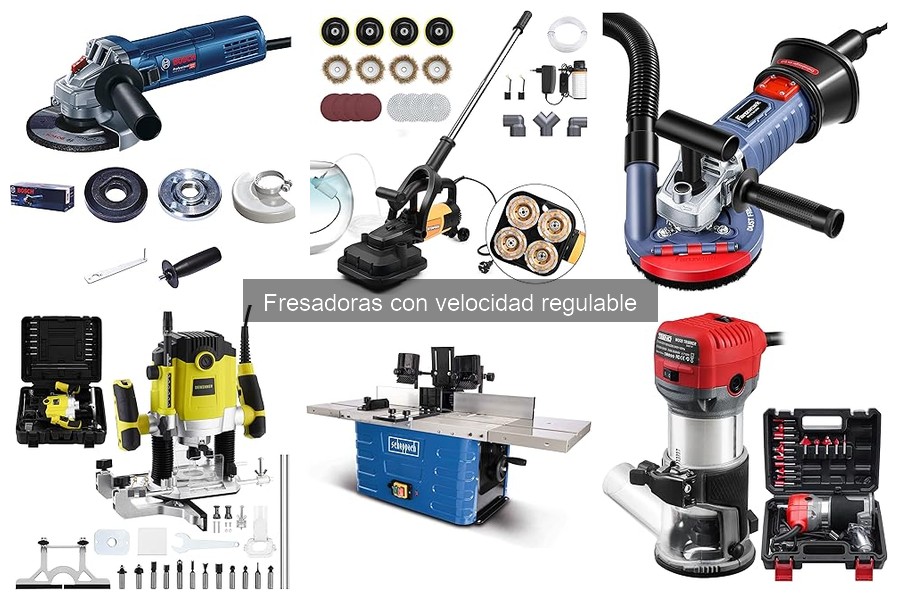 Comparativa de Fresadoras con Velocidad Regulable: Mejores Marcas