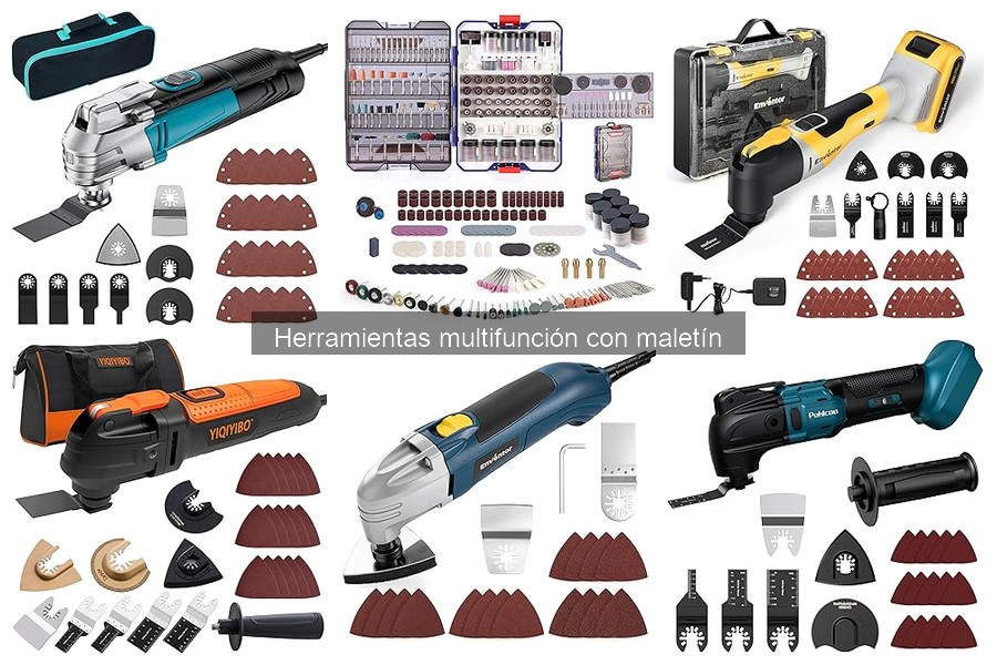Comparativa de Herramientas Multifunción con Maletín