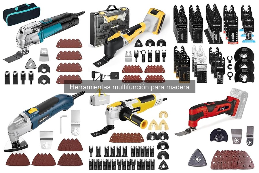 Comparativa de Herramientas Multifunción para Madera