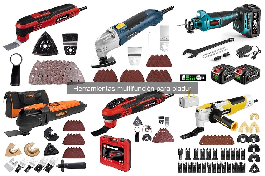 Comparativa de herramientas multifunción para pladur