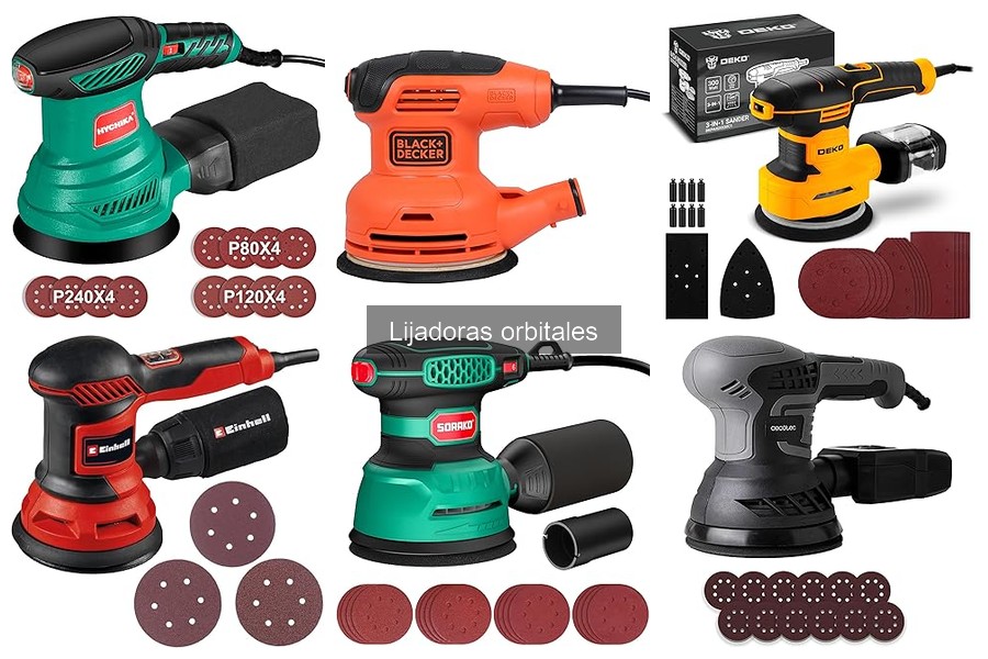 Comparativa de Lijadoras Orbitales: Einhell, DCA y BLACK+DECKER