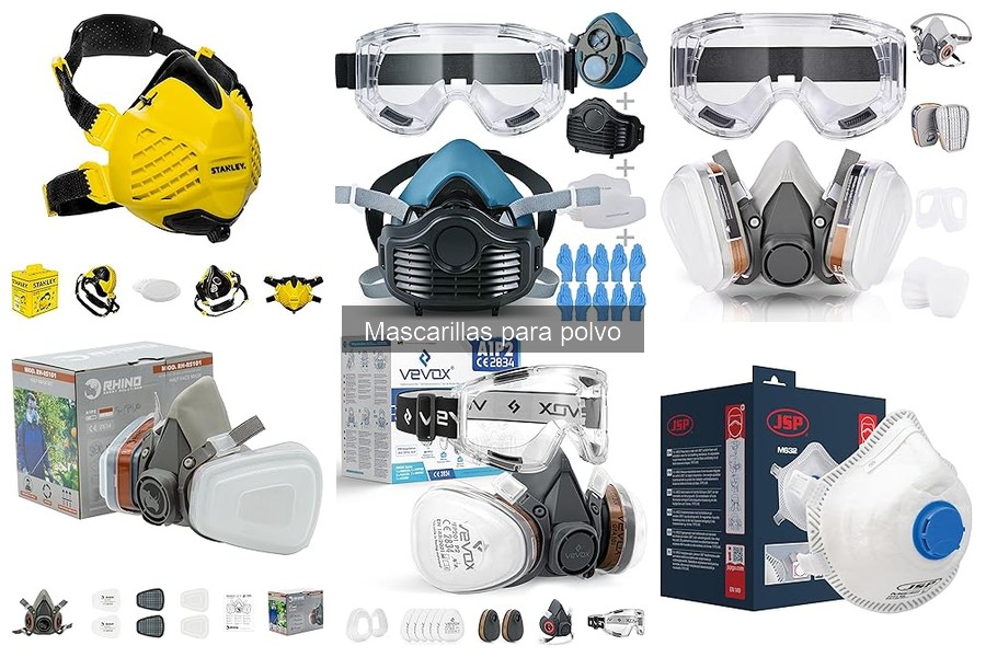 Comparativa de Mascarillas Desechables vs Reutilizables para Polvo