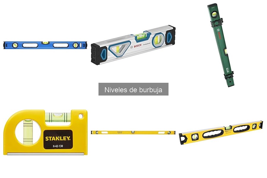 Comparativa de Niveles de Burbuja: Stanley, Bosch y DOWELL