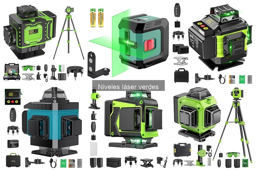 Comparativa de Niveles Láser Verdes: Opiniones y Precios