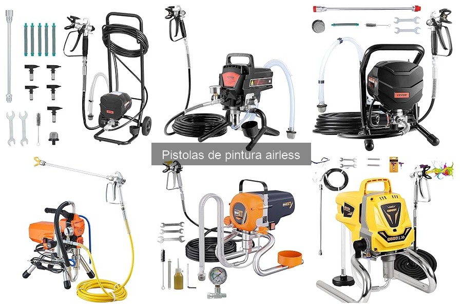 Comparativa de Pistolas de Pintura Airless: VEVOR vs MAXXT