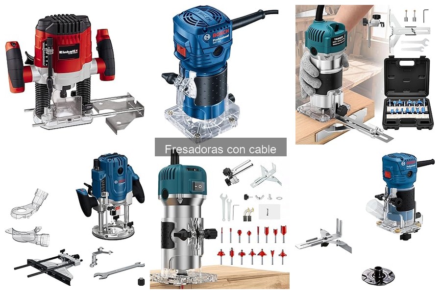 Comparativa de precios de fresadoras con cable para tu presupuesto