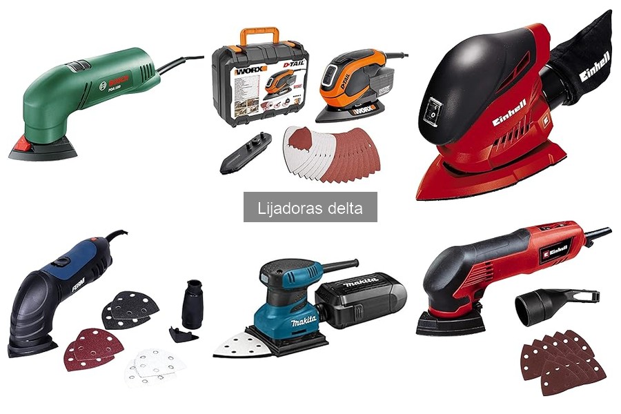 ** Comparativa de precios de lijadoras delta en tiendas online