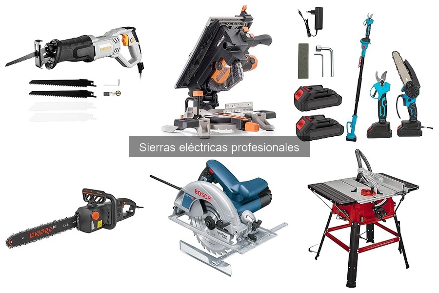 Comparativa de Sierras Eléctricas Profesionales: Mejores Modelos
