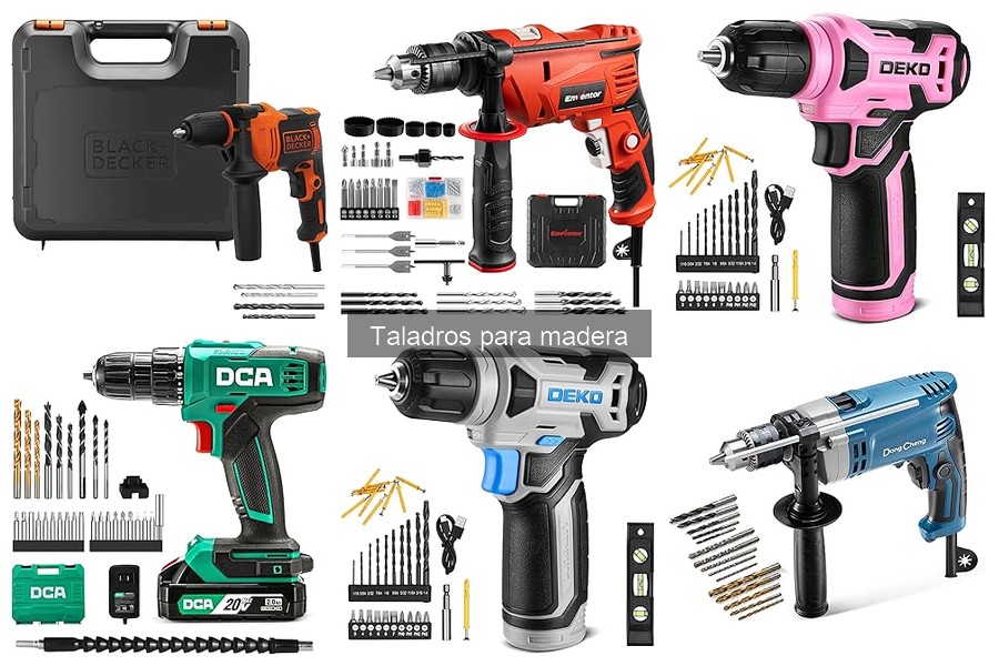 Comparativa de Taladros para Madera: ¿Cuál Elegir?