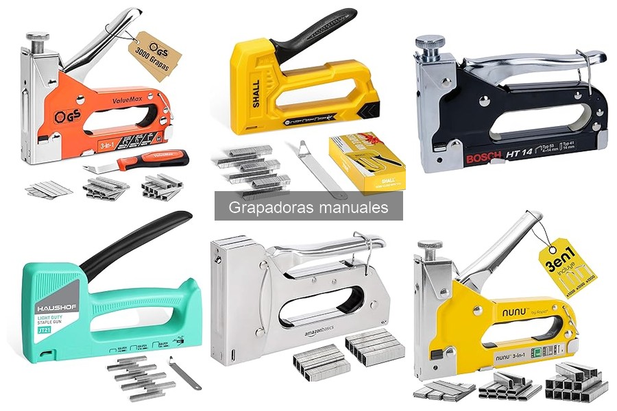 Comparativa entre Grapadoras Manuales y Eléctricas