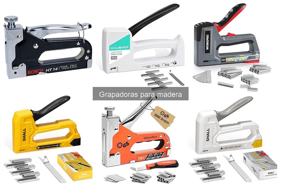 Comparativa Grapadoras Manuales vs Eléctricas para Madera