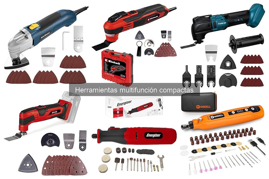 Comparativa: Herramientas Multifunción Compactas vs Tradicionales