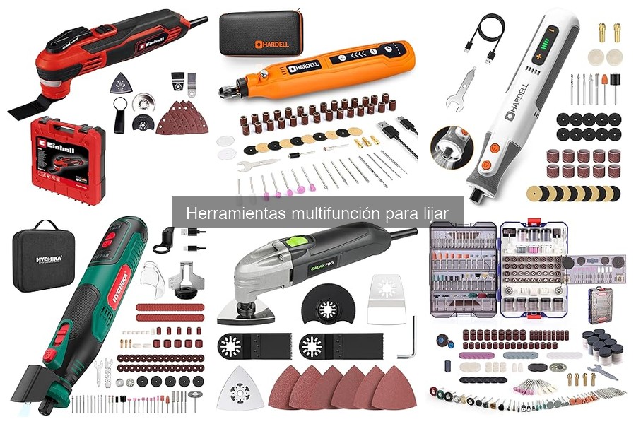 Comparativa: Herramientas Multifunción vs Lijadoras Específicas